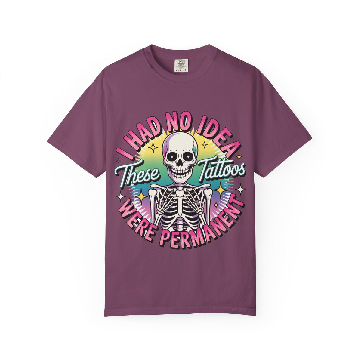I had no ideas saying T-shirt