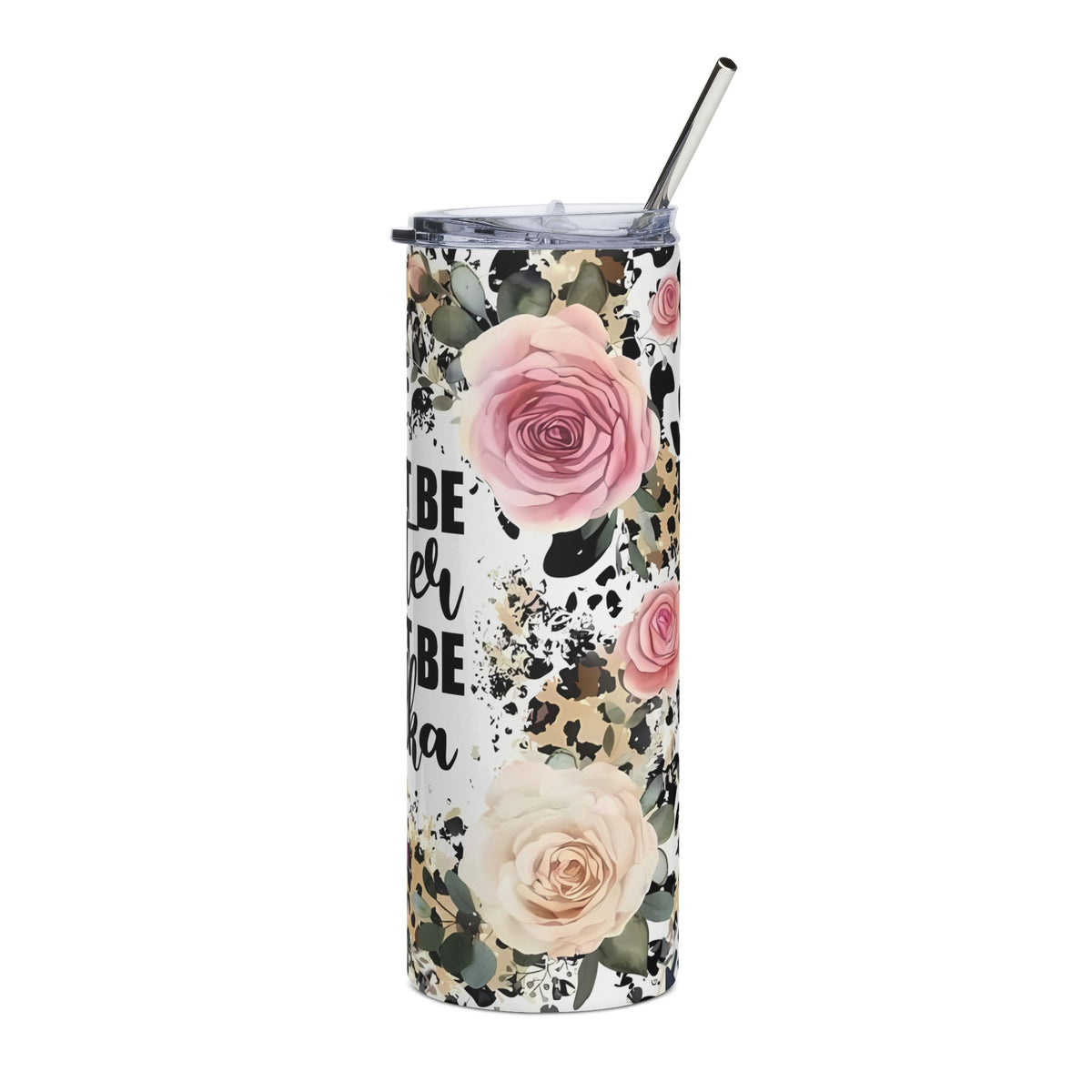 A Customized Water or vodka tumbler
