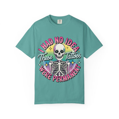 I had no ideas saying T-shirt