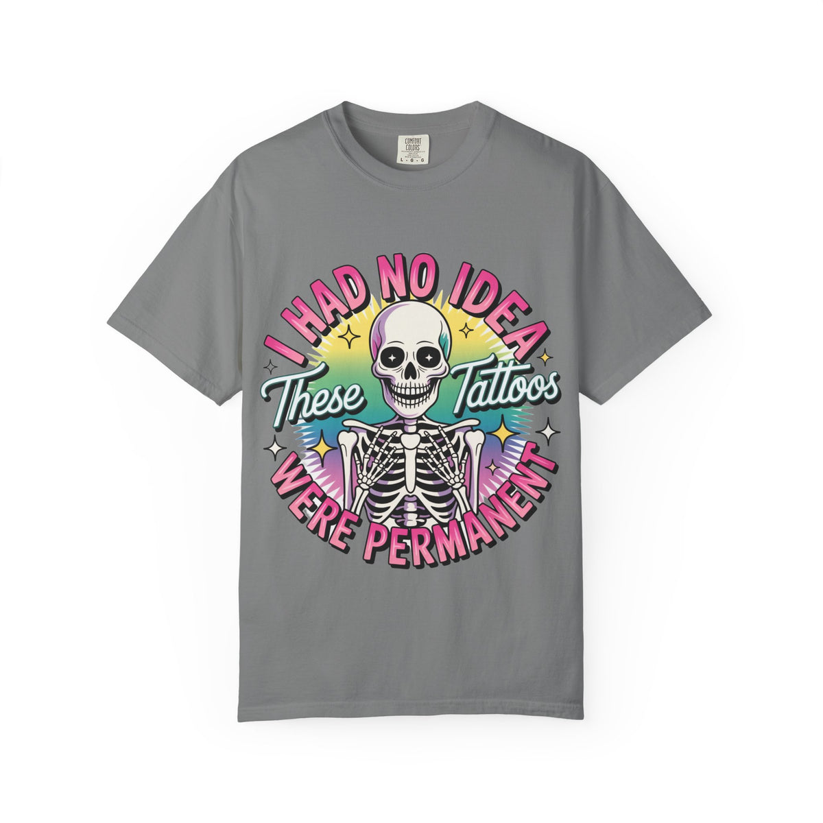 I had no ideas saying T-shirt