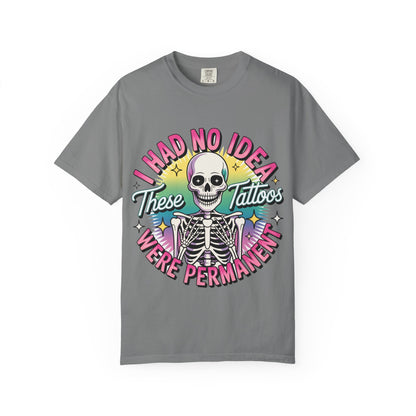 I had no ideas saying T-shirt