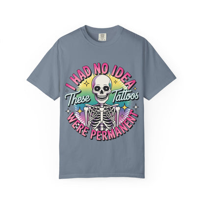 I had no ideas saying T-shirt