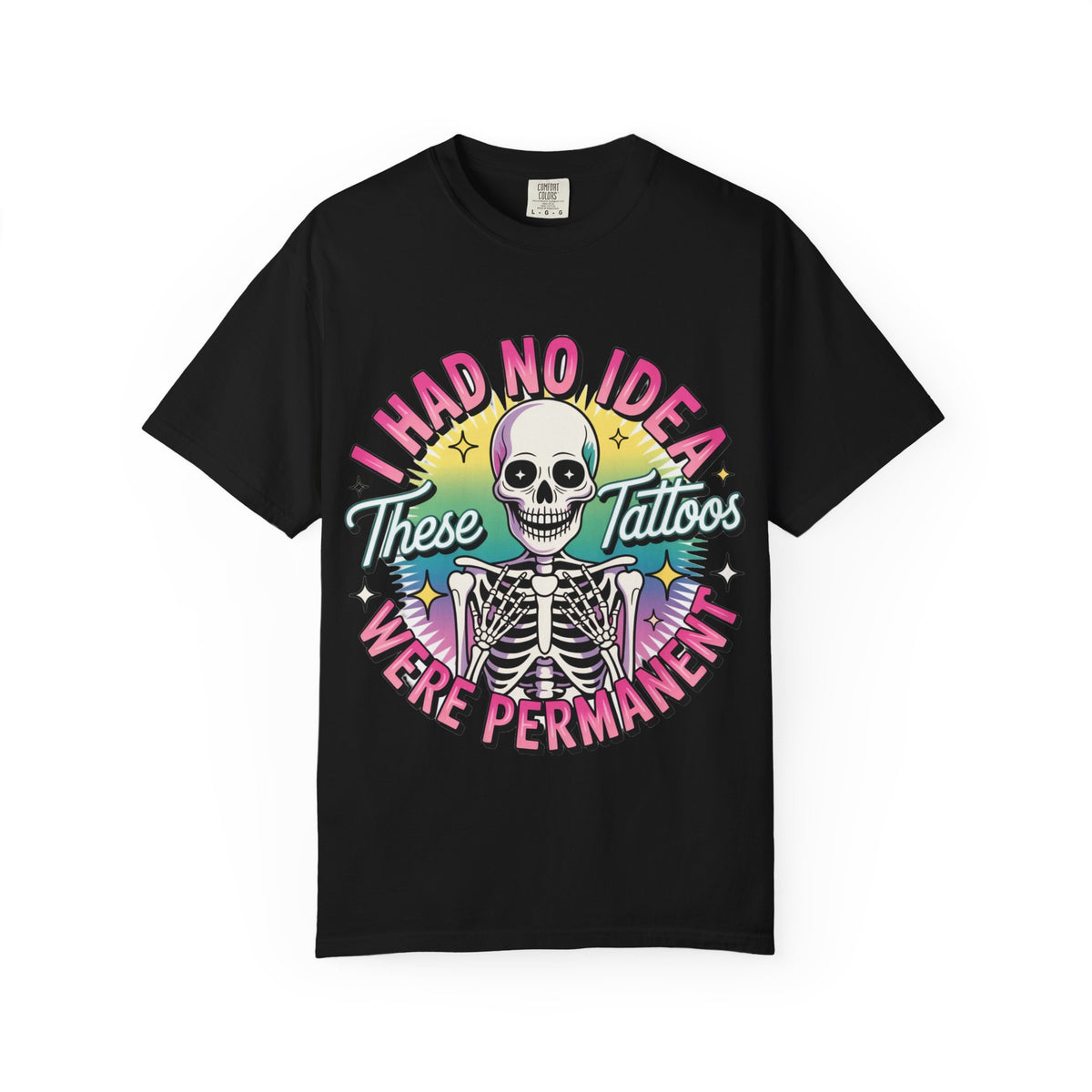 I had no ideas saying T-shirt