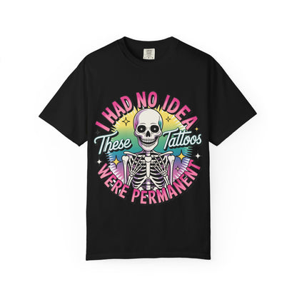 I had no ideas saying T-shirt