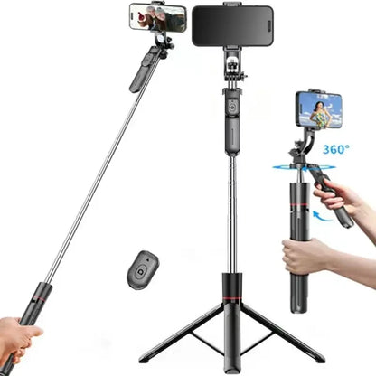 Adjustable Camera Tripod with Bluetooth Remote