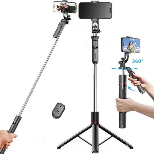 Adjustable Camera Tripod with Bluetooth Remote