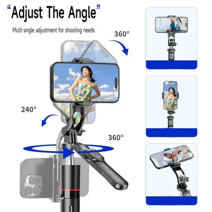 Adjustable Camera Tripod with Bluetooth Remote