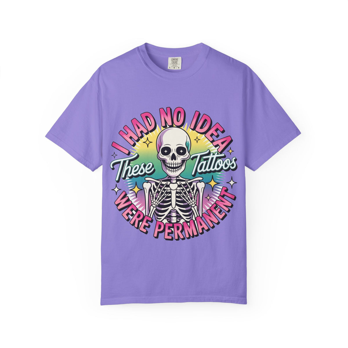 I had no ideas saying T-shirt