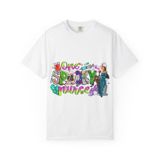 Customized One spooky nurse T-shirt