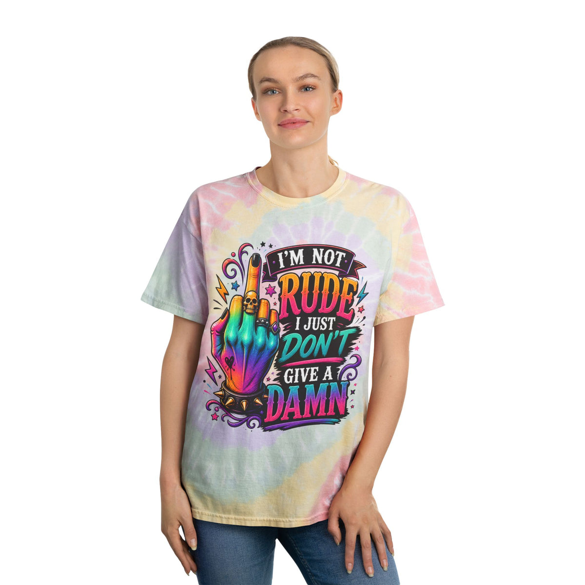 Im not rude Tie-Dye shirt