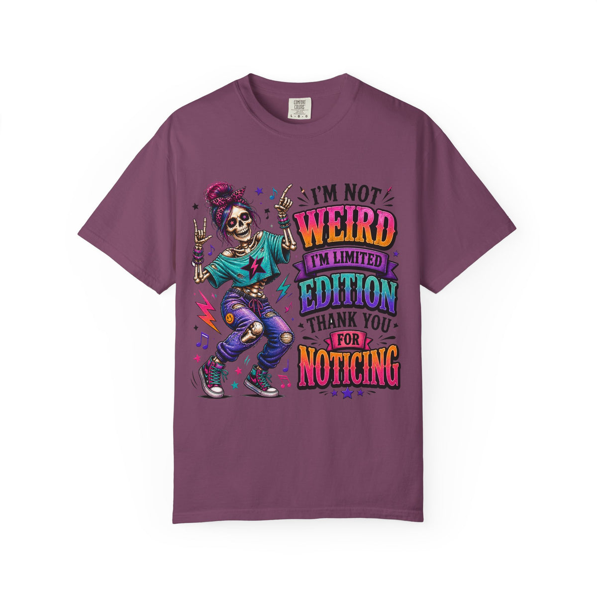 A Customized I’m not weird T-shirt
