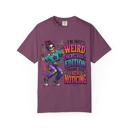 A Customized I’m not weird T-shirt
