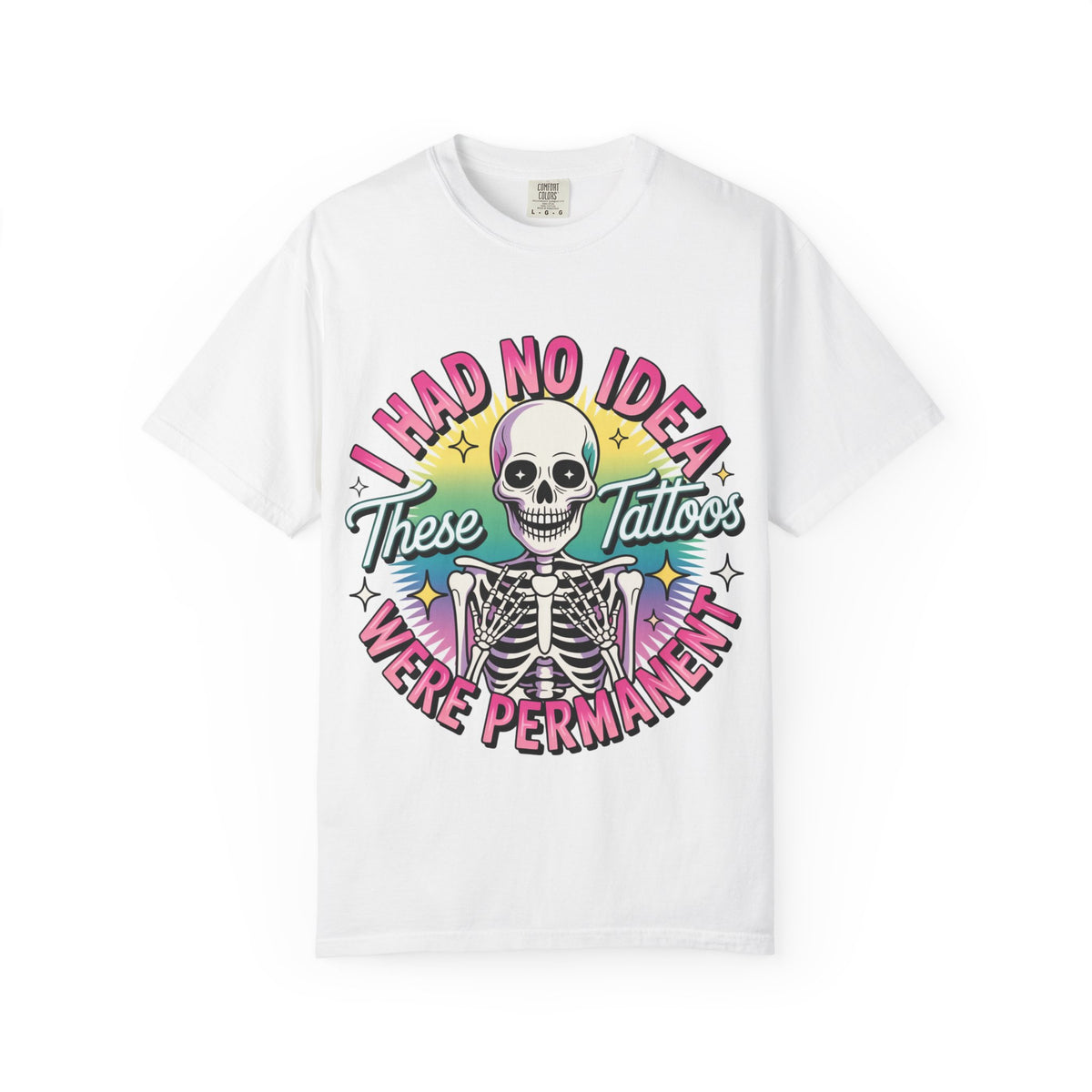 I had no ideas saying T-shirt