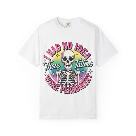 I had no ideas saying T-shirt