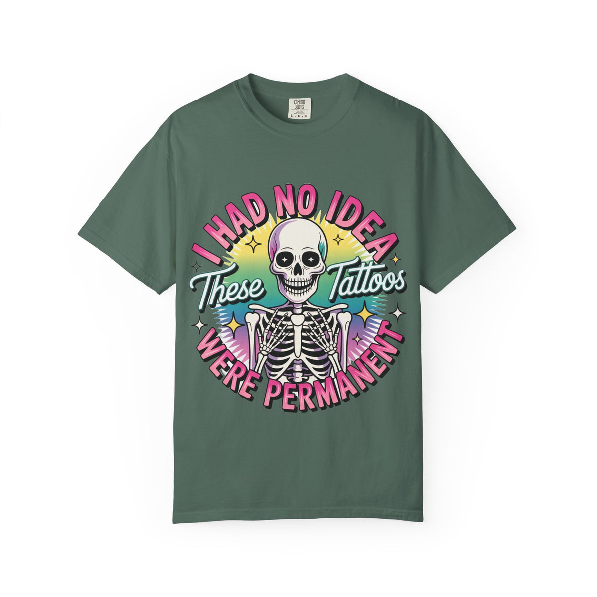 I had no ideas saying T-shirt