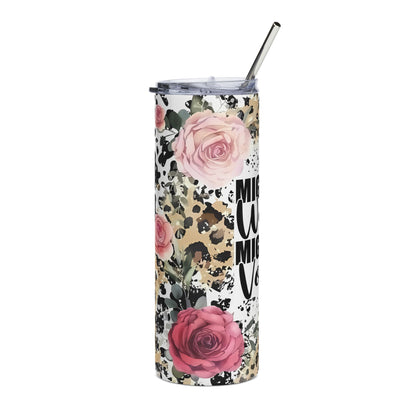 A Customized Water or vodka tumbler