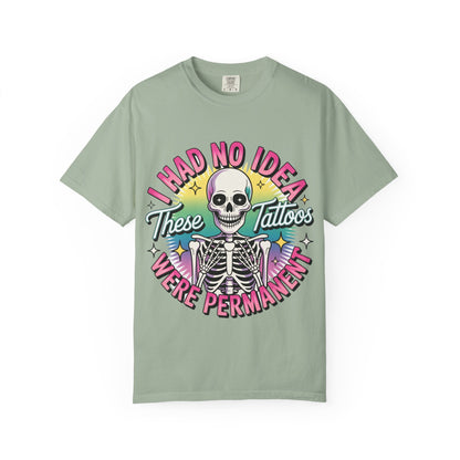 I had no ideas saying T-shirt