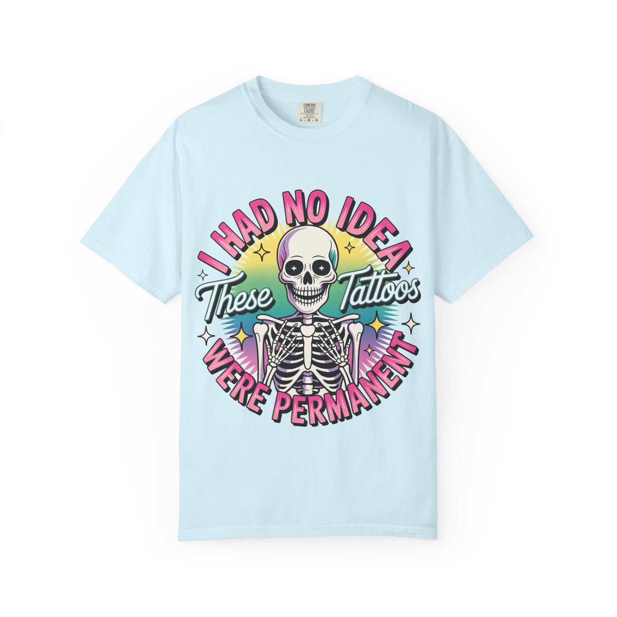 I had no ideas saying T-shirt