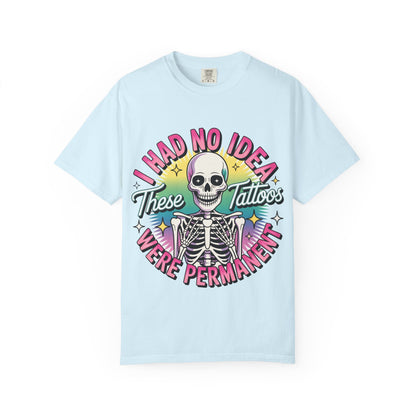 I had no ideas saying T-shirt