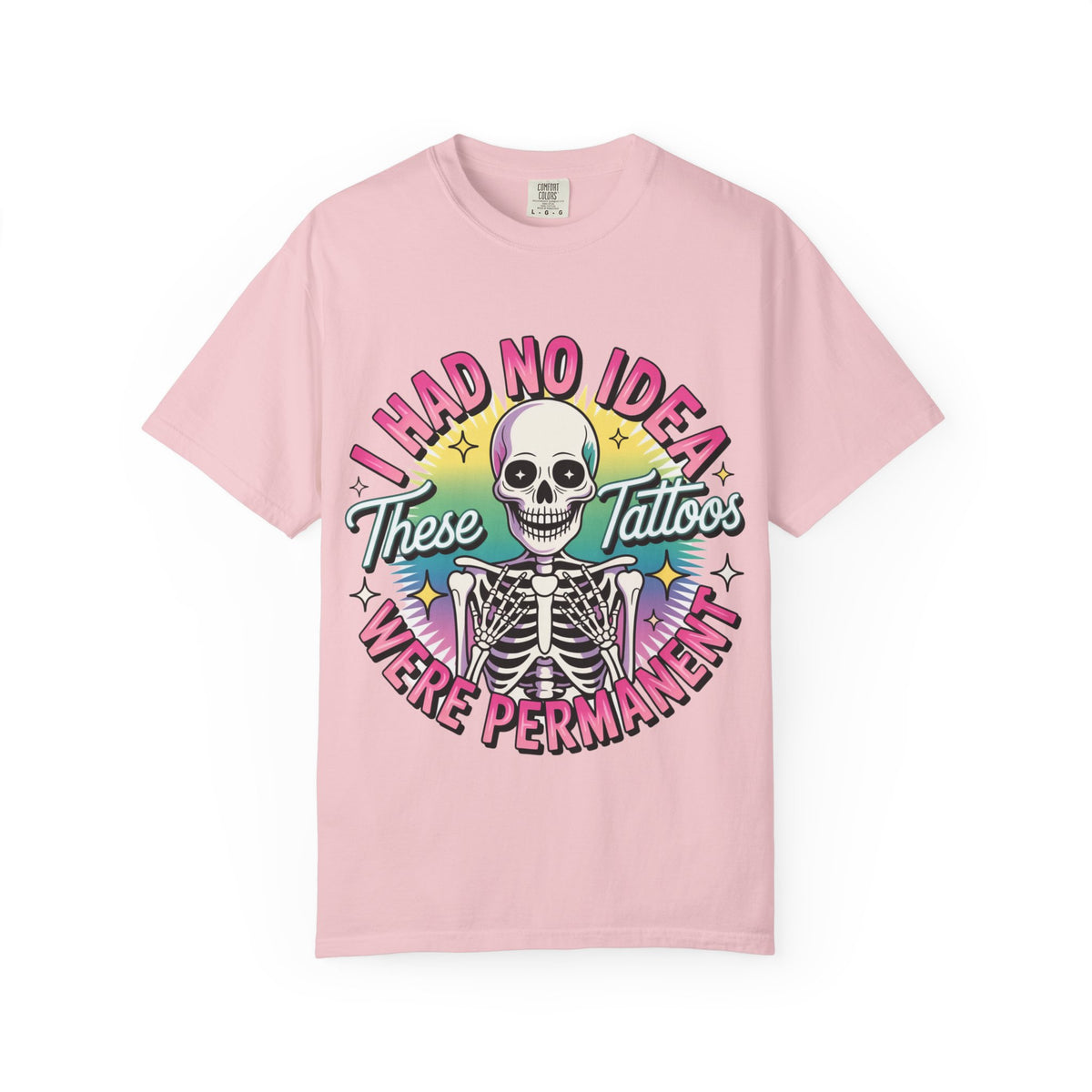 I had no ideas saying T-shirt