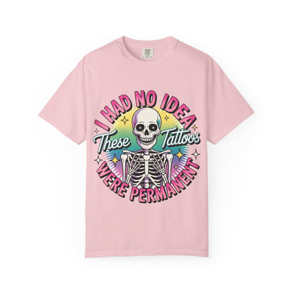 I had no ideas saying T-shirt