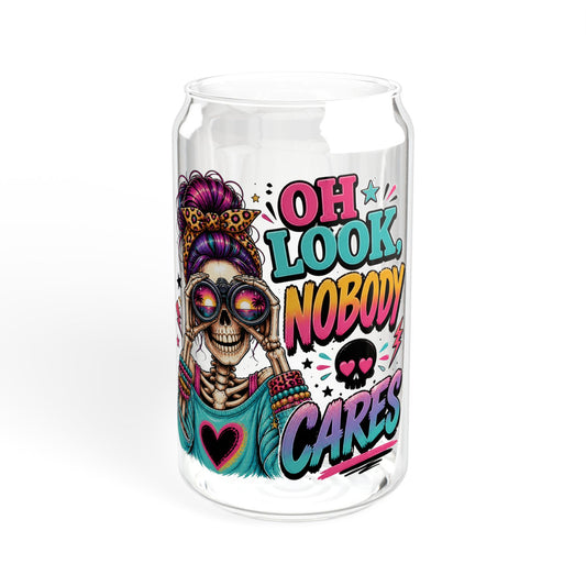 No one cares saying Sipper Glass,