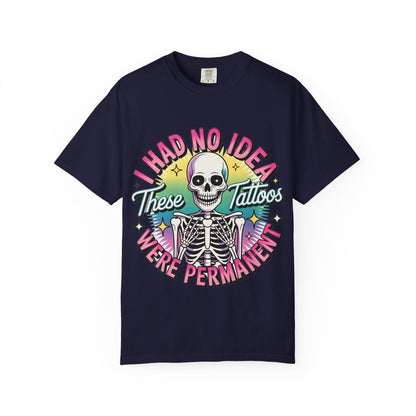 I had no ideas saying T-shirt
