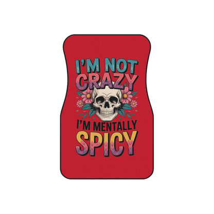 Im not crazy Car Mats (2x Front)