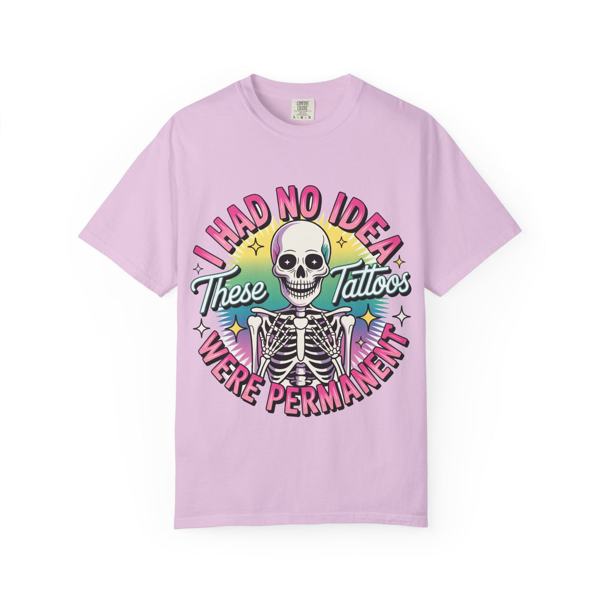 I had no ideas saying T-shirt