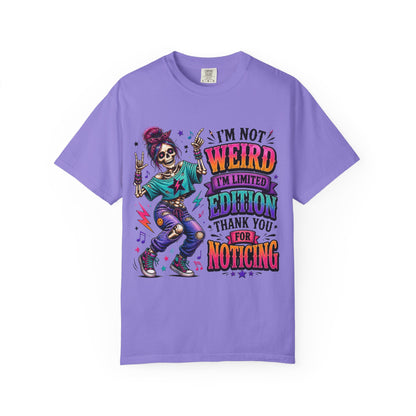 A Customized I’m not weird T-shirt