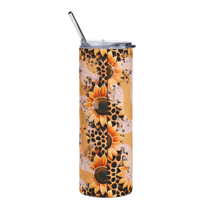A Customized Coffee saying tumbler