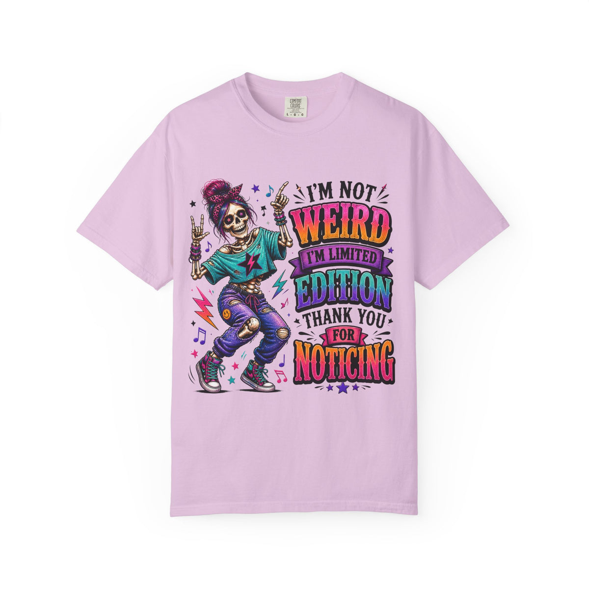 A Customized I’m not weird T-shirt